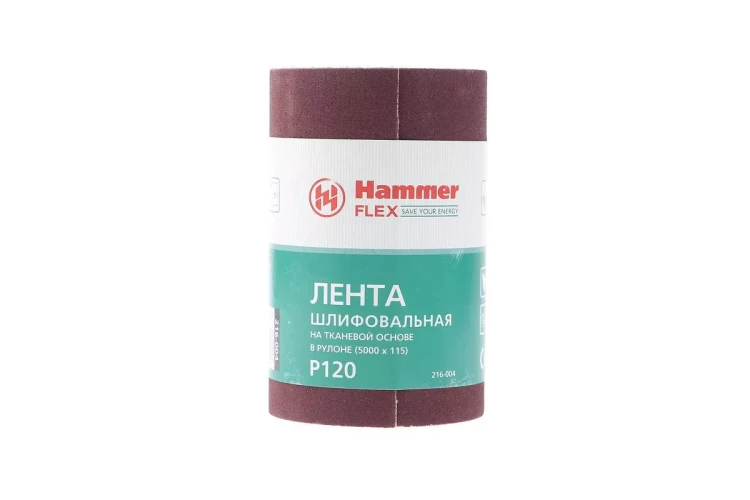 Лента шлифовальная в рулоне HAMMER Flex  216-004 купить в Сургуте