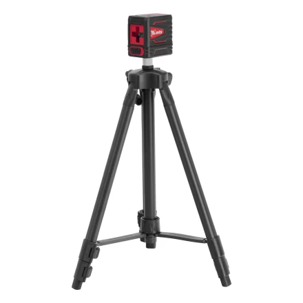Лазерный уровень QBC RED Pro SET, 10 м, красный луч, батарейки, штатив// MTX 350105 купить в Сургуте