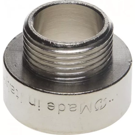 Переходник GENERAL FITTINGS удлиненный цилиндрический, никелированная латунь, 1&quot; х 3/4&quot; 51083-1-3/4 купить в Сургуте