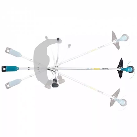 Аккумуляторная коса (триммер) Makita DUR190URT3 (2* АКБ 5Ач,  ЗУ) купить в Сургуте