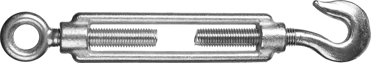 Талреп DIN 1480, крюк-кольцо, оцинкованный, М14, 3 шт, STAYER Master 30515-14 30515-14 купить в Сургуте