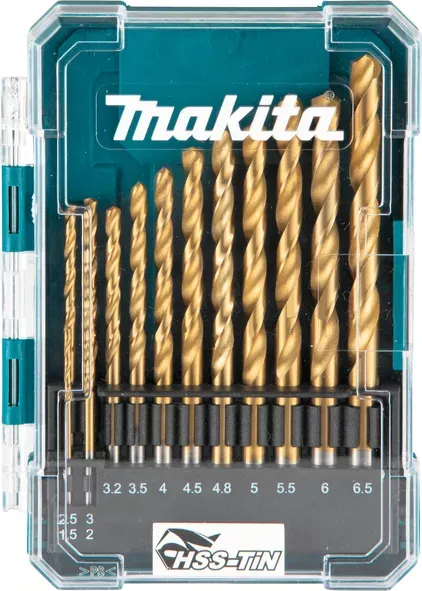 Набор сверл по металлу Makita D-72855 купить в Сургуте