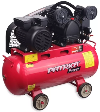 Компрессор масляный поршневой ременной Patriot PTR 50/260 A купить в Сургуте