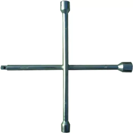 Ключ-крест баллонный 17 х 19 х 21 мм под квадрат 1/2&quot; толщина 16 мм MATRIX 14247 купить в Сургуте