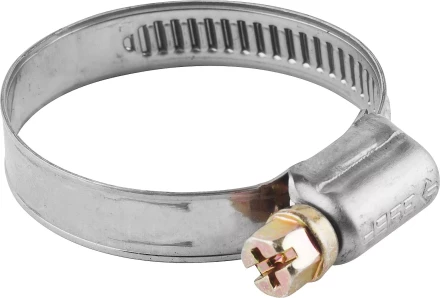 Хомуты ЗУБР &quot;ЭКСПЕРТ&quot;, нерж. сталь, накатная лента 9 мм, 35-50 мм, 5 шт 3787-35-50 купить в Сургуте