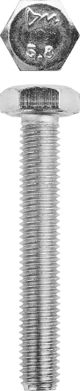 Болт ЗУБР &quot;МАСТЕР&quot; с шестигранной головкой, ГОСТ 7798-70, класс прочности 5.8, оцинкованный, M10x60мм, 5кг 303080-10-060 купить в Сургуте