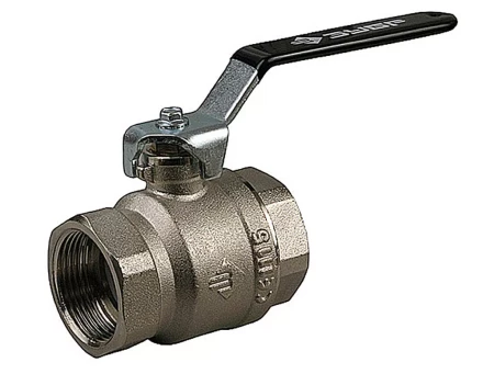 Кран шаровой ЗУБР полнопроходной &quot;мама-мама&quot;, ручка, хромиров латунь, 1/2&quot; 4-51320-C-1/2 купить в Сургуте