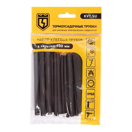 Набор термоусадочных трубок КВТ Квадро 4/1 (89780) купить в Сургуте