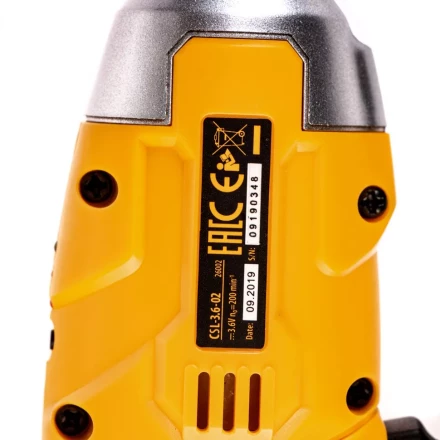 Аккумуляторная отвертка CDL-3,6-02 Denzel 26002 купить в Сургуте