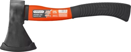 Топор MIRAX со стеклопластиковой обрезиненной рукояткой, 0,6кг 20601-06_z01 купить в Сургуте