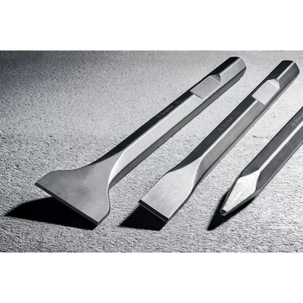 ЗУБР БУРАН, 35 х 400 мм, HEX 28, плоское зубило (29380-35-400) купить в Сургуте