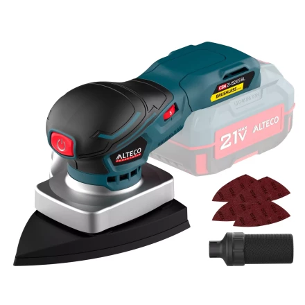 Бесщеточная аккумуляторная эксцентриковая шлифмашина ALTECO CSN 21-152 ES BL Solo (без АКБ и ЗУ) 78003 купить в Сургуте
