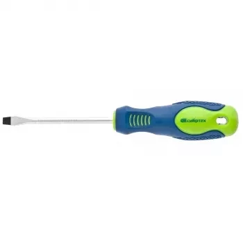 Отвертка SL6,0 х 150 мм CrV 2-х компонентная рукоятка Сибртех 11873 купить в Сургуте