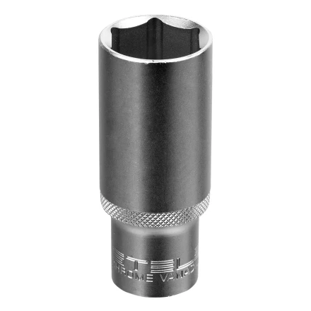 Головка торцевая удлиненная, 24 мм, шестигранная, CrV, под квадрат 1/2 Stels 13883 купить в Сургуте