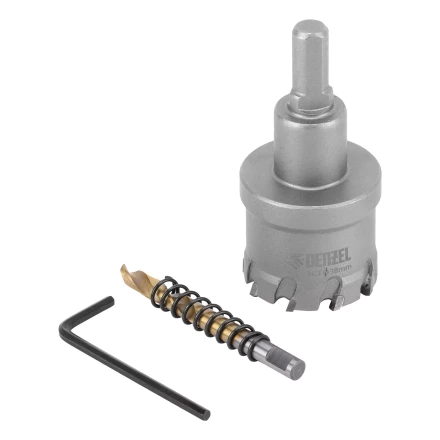 Коронка по металлу твердосплавная, 38 мм Denzel 724012 купить в Сургуте