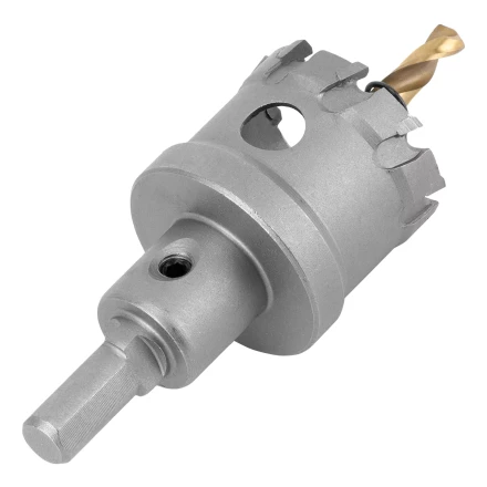 Коронка по металлу твердосплавная, 38 мм Denzel 724012 купить в Сургуте