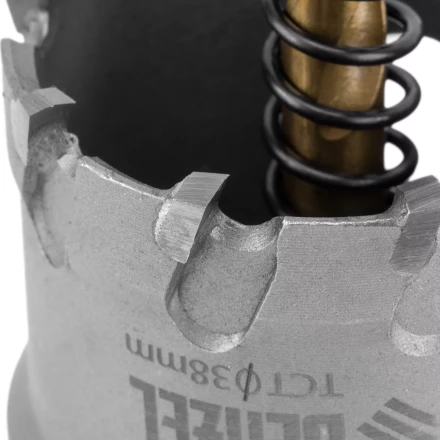 Коронка по металлу твердосплавная, 38 мм Denzel 724012 купить в Сургуте