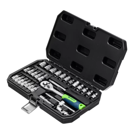 Набор инструментов Сибртех 13392, 1/4&quot;, пластиковый кейс, 29 предметов купить в Сургуте