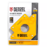 Фиксатор магнитный для сварочных работ усилие 75 LB Denzel 97560 купить в Сургуте