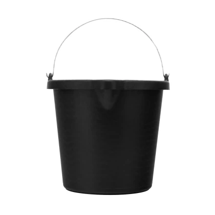 Ведро строительное пластмассовое, 16 л, высокопрочное с носиком Сибртех 81479 купить в Сургуте