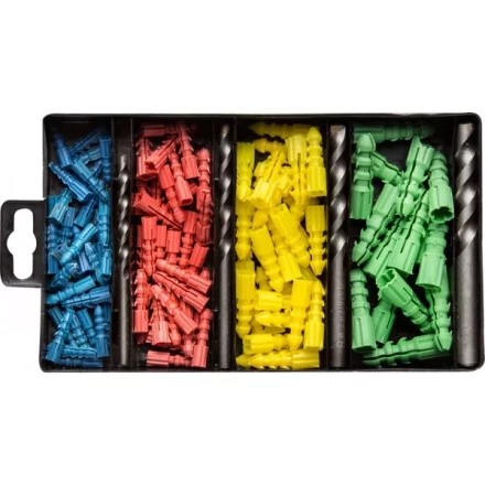 Набор ЗУБР Свёрла &quot;Монолит&quot; по бетону, 5мм, с дюбелями, 21 предмет 2911-H21-05 купить в Сургуте