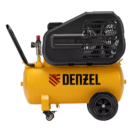 Компрессор воздушный рем. привод Denzel BCI 2100/50, 2,1 кВт, 50 литров, 400 л/мин купить в Сургуте
