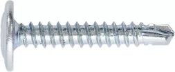 Саморезы 4,2х75 с прессшайбой PH №2 наконечник сверло оцинкованные 5 шт ШУРУПЬ 48773