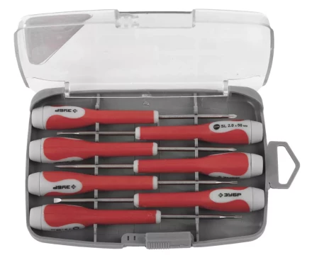 ЗУБР &quot;МАСТЕР&quot;. Набор: Отвертки для точных работ 25648-H7 купить в Сургуте