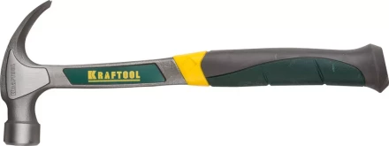 Молоток-гвоздодер, KRAFTOOL 20270, цельнометаллический, 560г 20270 купить в Сургуте