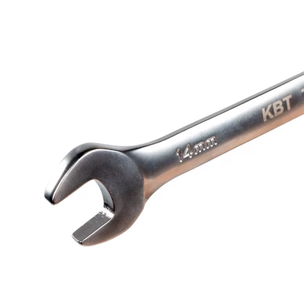 Набор гаечных комбинированных трещоточных ключей с шарниром КВТ НТКШ-6 (8–17 мм), 6 шт. (91950) купить в Сургуте