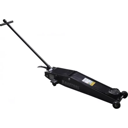 Домкрат KRAFTOOL &quot;INDUSTRIE&quot; гидравлический, подкатной, удлиненный, 2т, 140-800мм 43455-2 купить в Сургуте