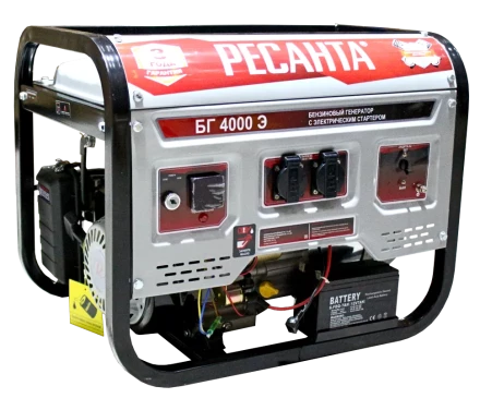 Бензогенератор  Ресанта БГ 4000 Э купить в Сургуте