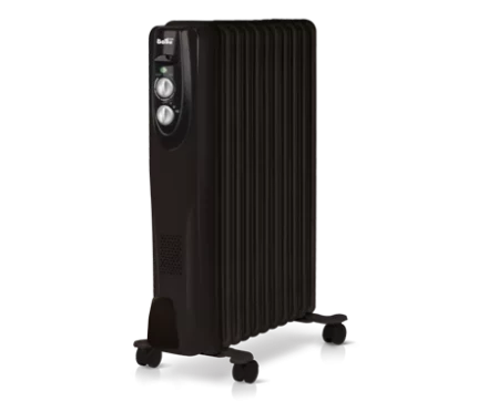 Маслянный радиатор обогреватель электрический BALLU Classic black BOH/CL-11BRN 2200 купить в Сургуте