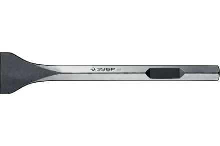 ЗУБР БУРАН, 80 х 400 мм, HEX 28, лопаточное зубило (29380-80-400) купить в Сургуте