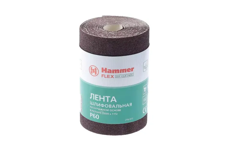 Лента шлифовальная в рулоне HAMMER Flex  216-011 купить в Сургуте