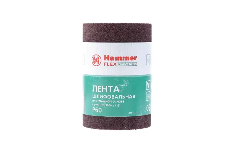 Лента шлифовальная в рулоне HAMMER Flex  216-011 купить в Сургуте