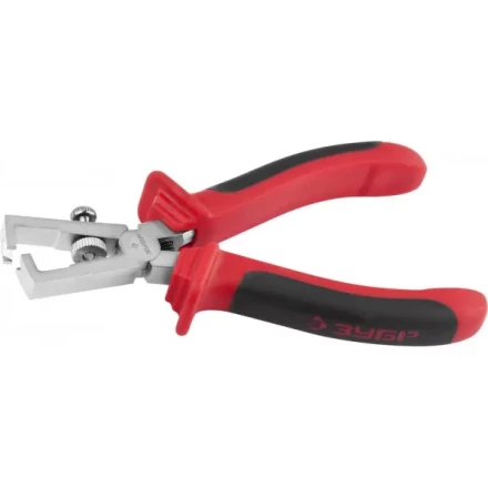 Плоскогубцы ЗУБР &quot;МАСТЕР&quot; для зачистки проводов, хромированные, d до 5мм, площадь поперечного сечения кабеля до 10мм2, 180мм 22025-9-18 купить в Сургуте