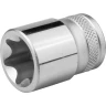 Торцовая головка KRAFTOOL "INDUSTRIE QUALITAT", Cr-V, внешний TORX, хромосатинированная, 1/2", Е 24 27810-24_z01 купить в Сургуте