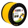 Леска для триммера звезда, 2,0мм х 374м, на DIN катушке FLEX CORD,  Denzel 96285 купить в Сургуте