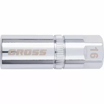 Головка торцевая свечная, магнитная,12-гранная, 16 мм, под квадрат 1/2&quot; GROSS 13188 купить в Сургуте