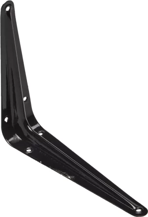 Уголок-кронштейн STAYER &quot;MASTER&quot;, 150х125мм, черный 37402-4 купить в Сургуте