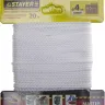 Шнур STAYER "MASTER" хозяйственно-бытовой, полипропиленовый, вязанный, с сердечником, белый, d 4, 20м 50410-04-020 купить в Сургуте