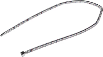 Подводка гибкая STAYER для воды к смесителям, оплетка из нерж стали, укороченная, г/ш 1/2&quot; - 1м 51016-100 купить в Сургуте