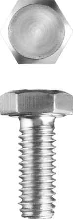 Болт ЗУБР &quot;МАСТЕР&quot; с шестигранной головкой, ГОСТ 7798-70, класс прочности 5.8, оцинкованный, M5x12мм, 5кг 303080-05-012 купить в Сургуте