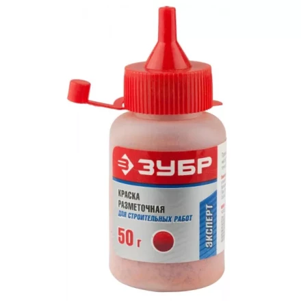 Краска ЗУБР разметочная для строительных работ, красная, 50г 4-06405-2_z01 купить в Сургуте