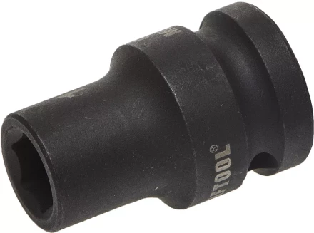 Торцовая головка KRAFTOOL &quot;INDUSTRIE QUALITAT&quot;ударная (1/2&quot;), FLANK, Cr-Mo, фосфатированная, 10 мм 27940-10_z01 купить в Сургуте