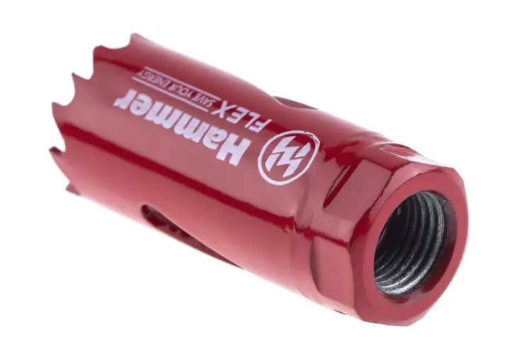 Коронка биметаллическая HAMMER Ф22х38мм 5/8" BiMETALL (224-003) купить в Сургуте