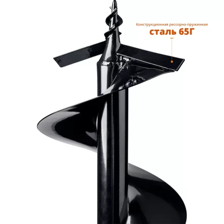 ЗУБР d 300 мм, грунт, шнек для мотобуров (7051-30) купить в Сургуте