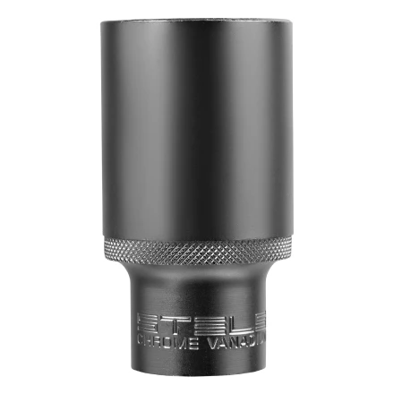 Головка торцевая удлиненная, 30 мм, шестигранная, CrV, под квадрат 1/2 Stels 13885 купить в Сургуте