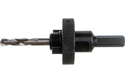 Державка 32-152 мм для биметаллических коронок быстросъемная пружинный фиксатор ЗУБР 29534 купить в Сургуте